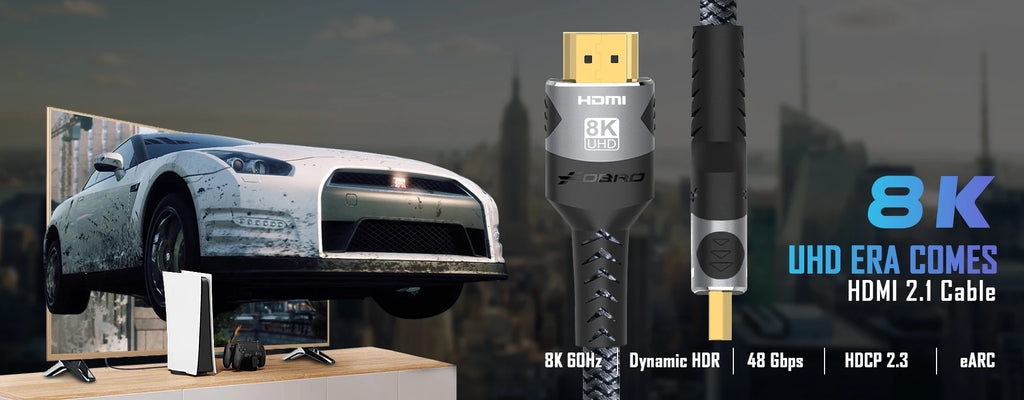 Whavi USB-C to HDMI Cable - 8K / 4K Display Ready