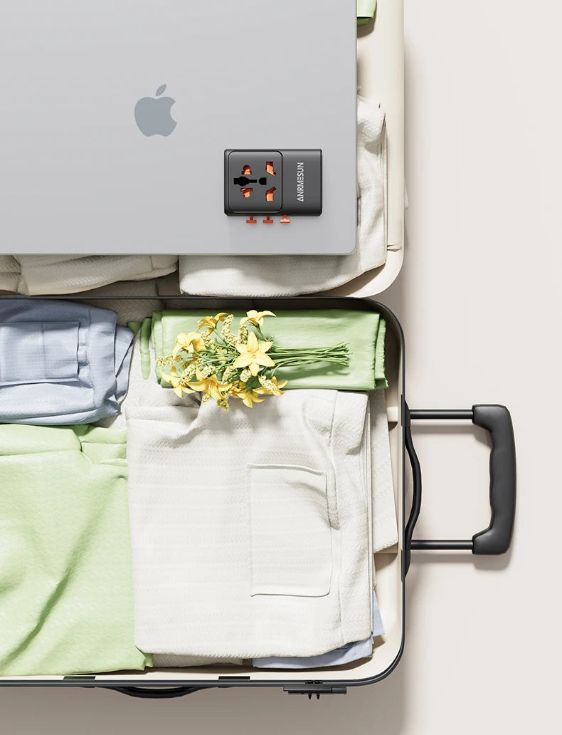 Whavi 65W Universal Travel Adapter - USB-C Fast Charging