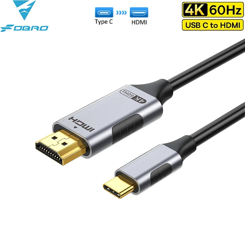 Whavi USB-C to HDMI Cable - 8K / 4K Display Ready