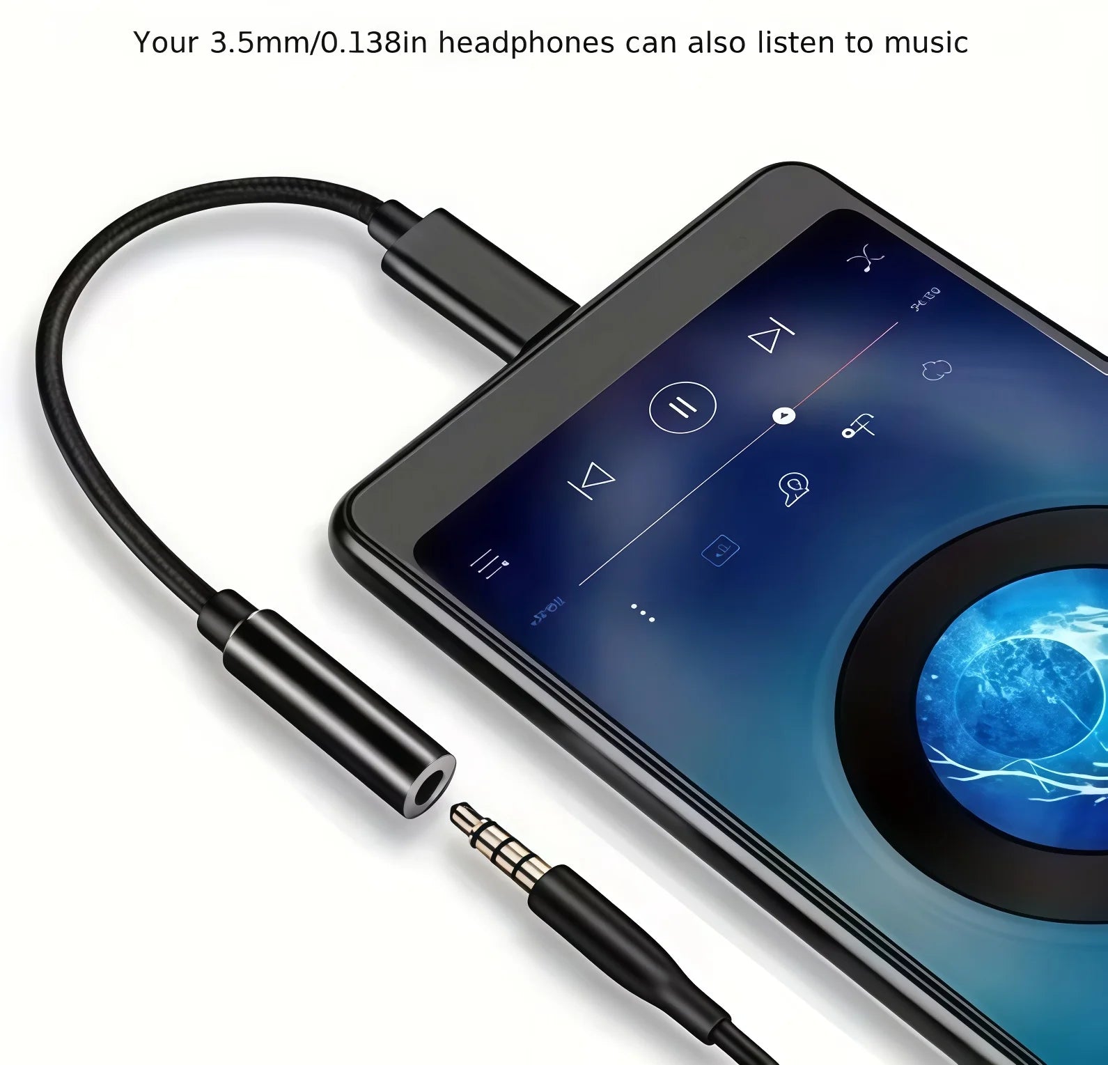 Whavi USB-C to AUX Adapter - 3.5mm Audio Jack