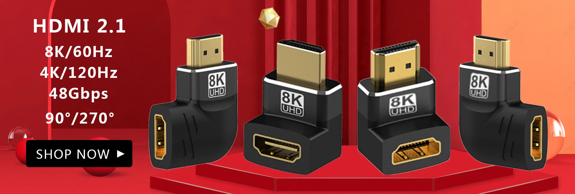 Whavi USB-C to HDMI Cable - 8K / 4K Display Ready