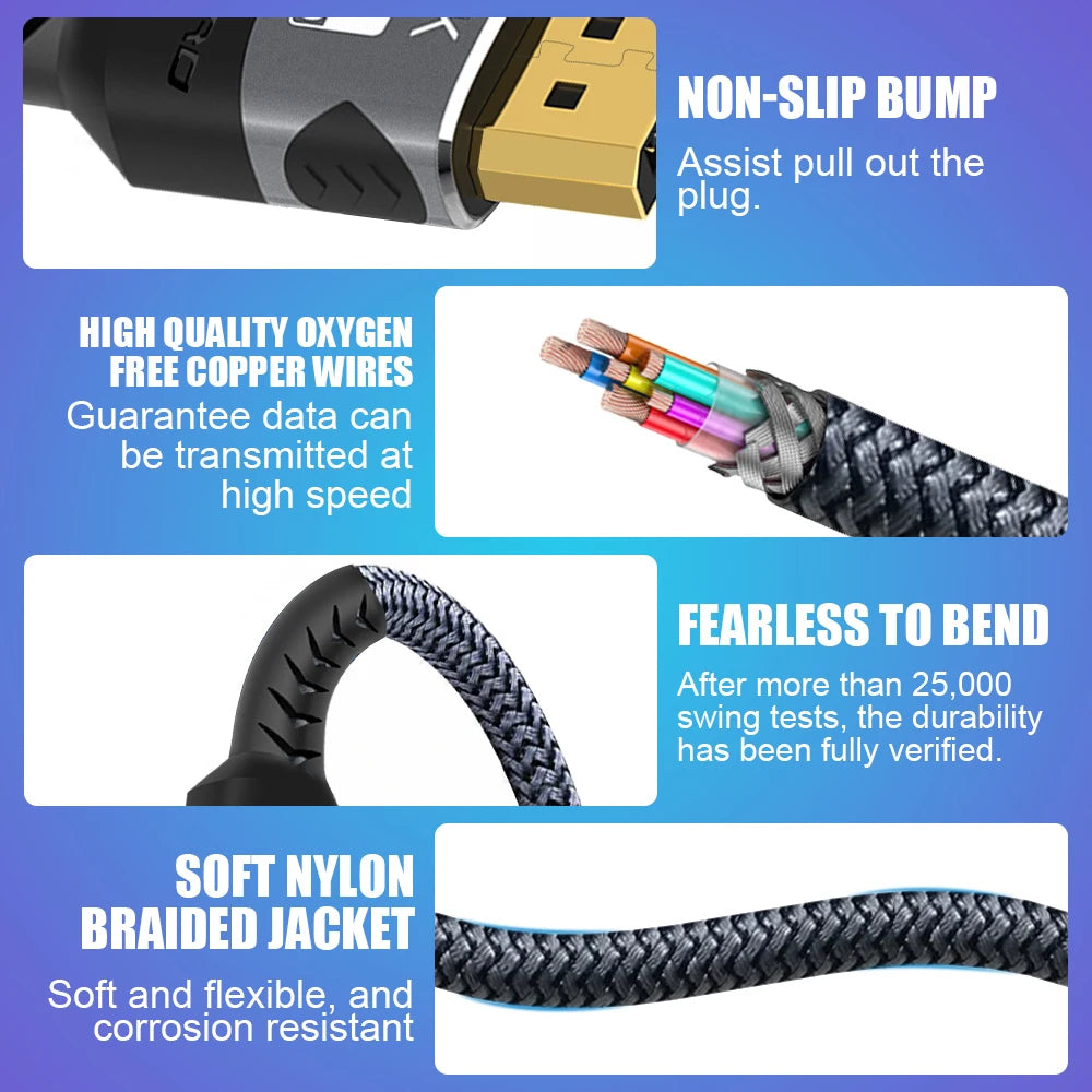 Whavi Ultra HD HDMI 2.1 Cable - 8K / 4K 120Hz