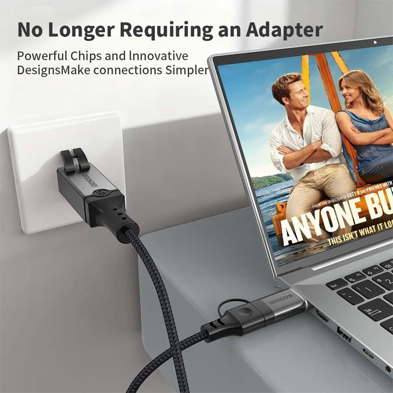 Whavi USB-C to Ethernet Adapter - Gigabit LAN