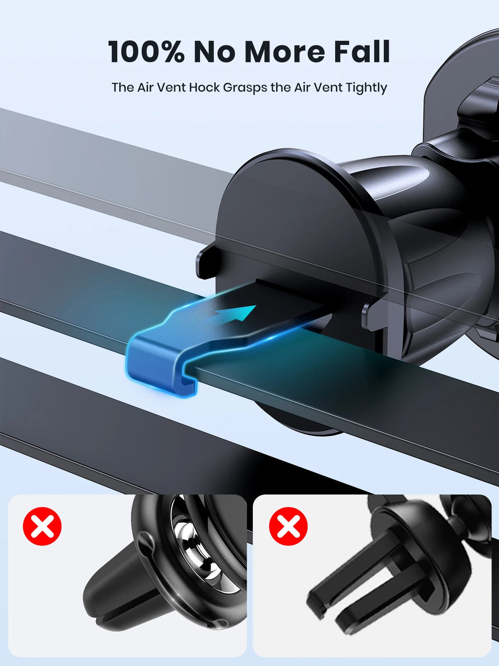 Whavi Magnetic Car Phone Mount - Air Vent Holder