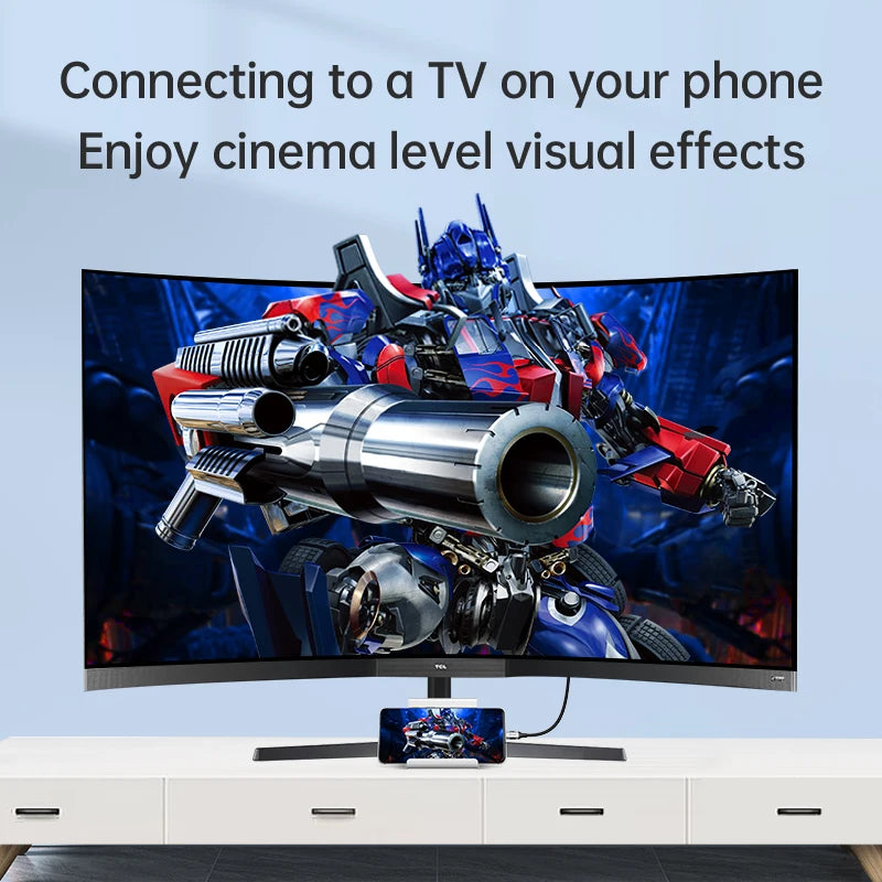 Whavi USB-C to HDMI Cable - 8K / 4K Display Ready