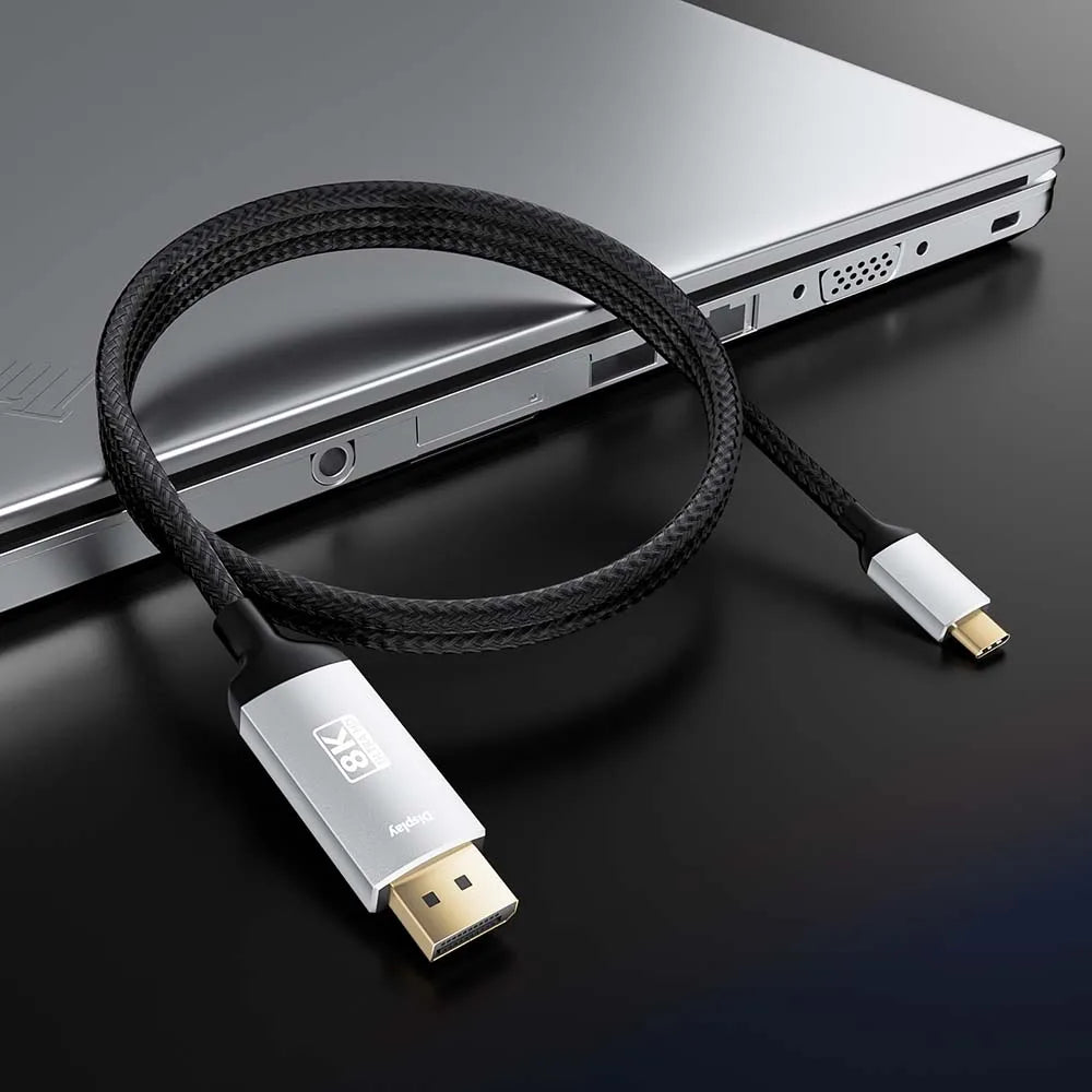Whavi USB-C to DisplayPort Cable - 4K / 8K Ready