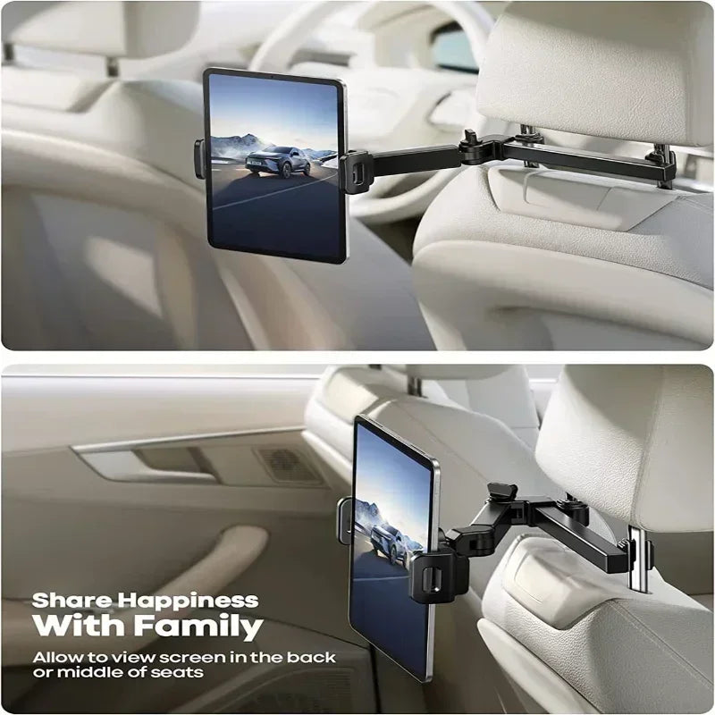 Whavi Car Tablet Headrest Holder - Back Seat Mount
