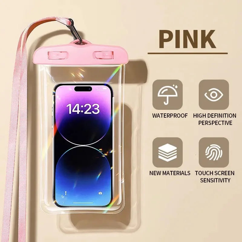 Whavi Waterproof Phone Pouch - Beach & Travel Dry Bag