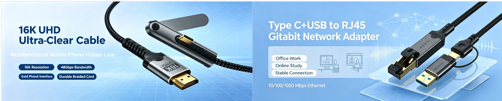 Whavi USB-C to Ethernet Adapter - Gigabit LAN